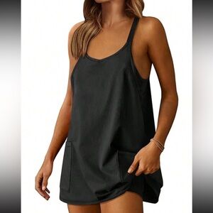 Stylish Black Sleeveless dress